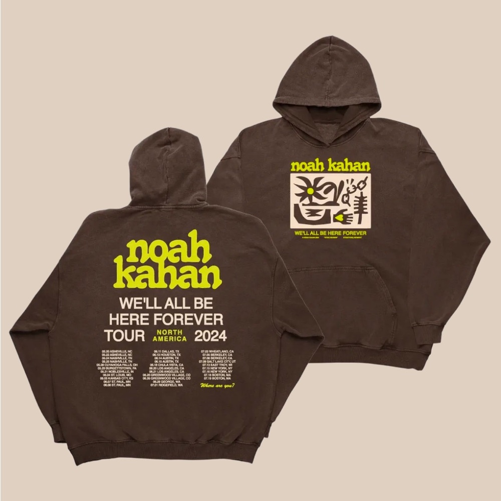 Noah Kahan 2024 Tour Hoodie